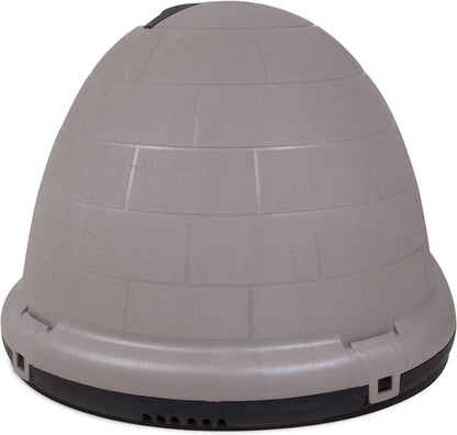 Petmate Indigo Dog House (Igloo Dog House, Made in USA with 90% Recycled Materials, All Weather Protection Pet Shelter) for XL Dogs 90 to 125 pounds, Made in USA