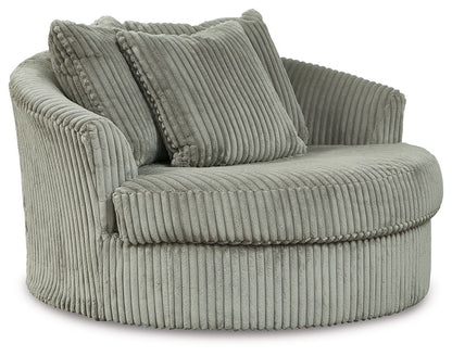 Oversized Swivel Accent Chair