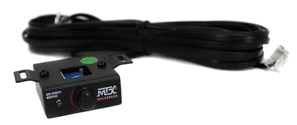 MTX 12" Dual Loaded Car Subwoofer w/Sub Box, Amplifier, & QPower Wiring Kit