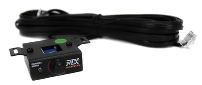 MTX 12" Dual Loaded Car Subwoofer w/Sub Box, Amplifier, & QPower Wiring Kit
