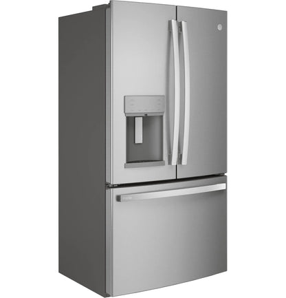 GE Profile™ Series ENERGY STAR® 27.7 Cu. Ft. Fingerprint Resistant French-Door Refrigerator with Hands-Free AutoFill