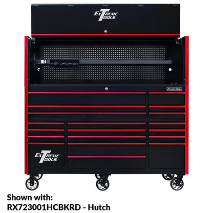 Extreme Tools RX250 Series 72-in x 30-in Roller Cabinet 19-Drawer 250 lb Drawer Slides