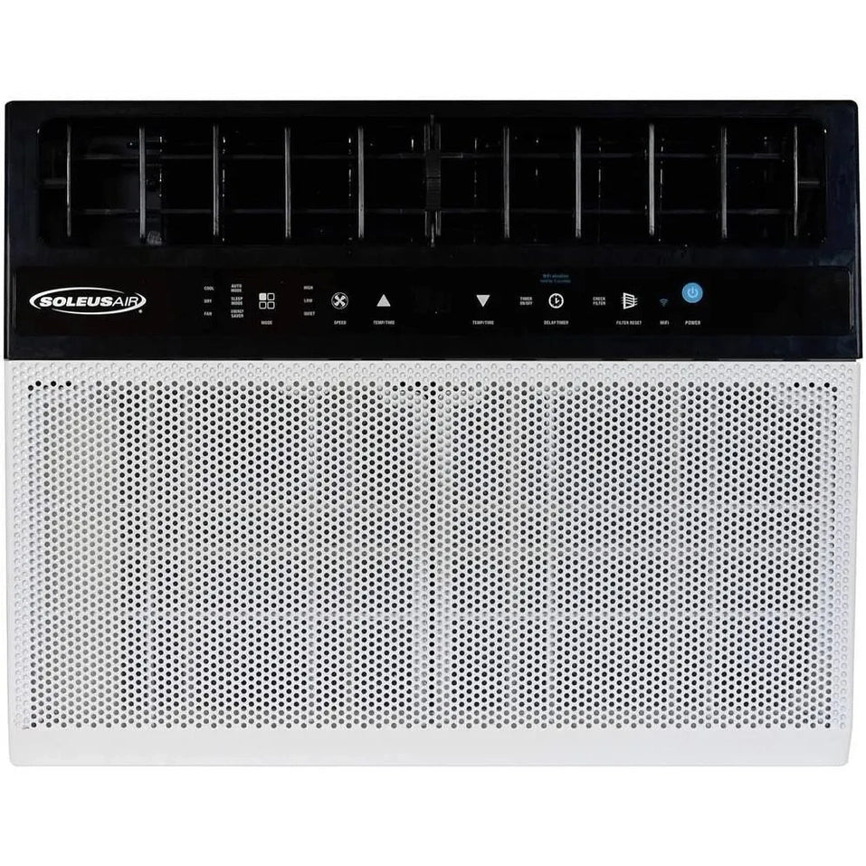 Soleus Air 8,000 BTU Hybrid (saddle) Window Air Conditioner with WiFi - 8,000 BTU (White)