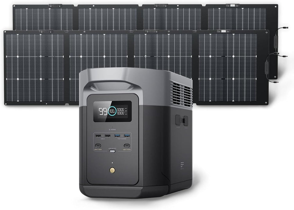 Portable Power Station Delta 2 Max – 2400W Solar Generator