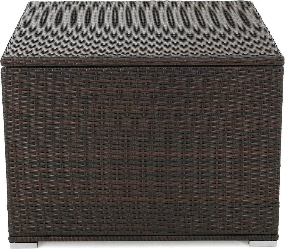 Samoa Multibrown Wicker Storage Box