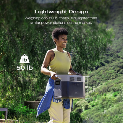 Portable Power Station Delta 2 Max – 2400W Solar Generator