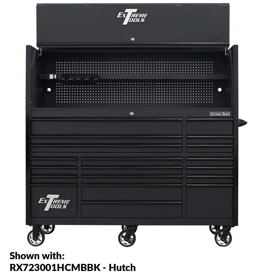 Extreme Tools RX250 Series 72-in x 30-in Roller Cabinet 19-Drawer 250 lb Drawer Slides