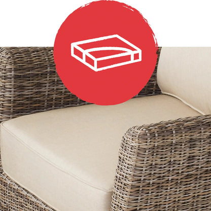 Agio 5-piece Fire Outdoor Seating Set