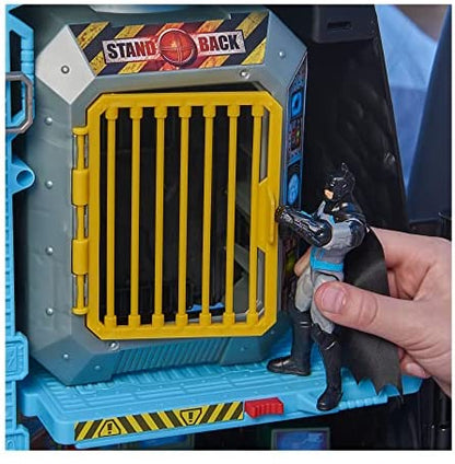 Batman, Bat-Tech Batcave, Giant Transforming Playset with Exclusive 4 Batman Figure and Accessories