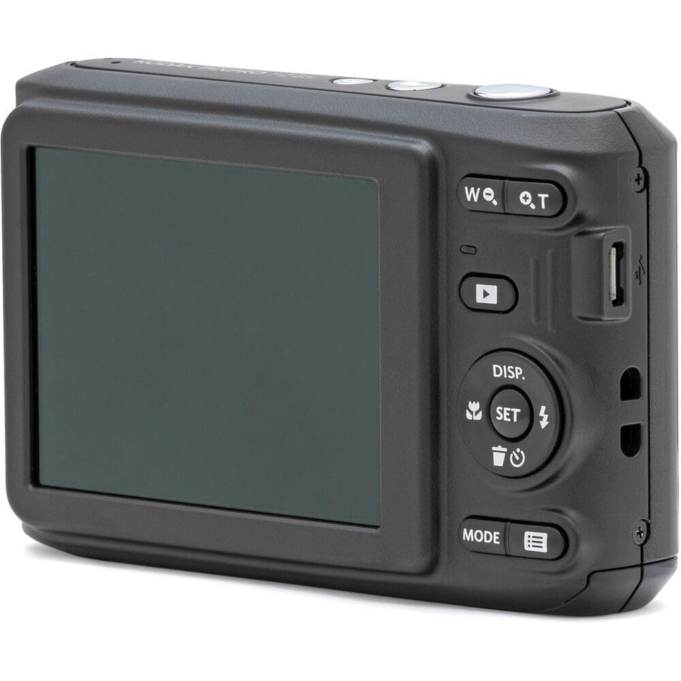 PIXPRO FZ45 Digital Camera (Black) Bundle with 32GB Memory Card