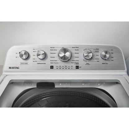 Maytag 4.8 cu. ft. Top Load Washer with Extra Power Boost, White – MVW5430MW