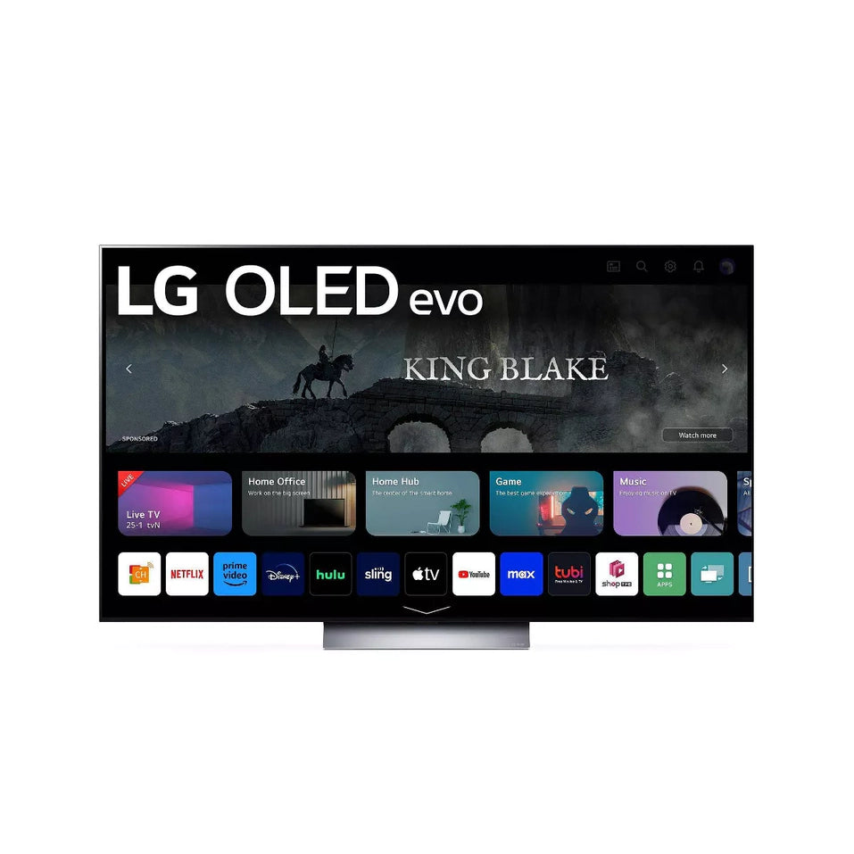 LG OLED evo C3 65 4K UHD Smart OLED TV with Dolby Vision & Atmos, Gaming Mode, AI Processor, Alexa Built-in