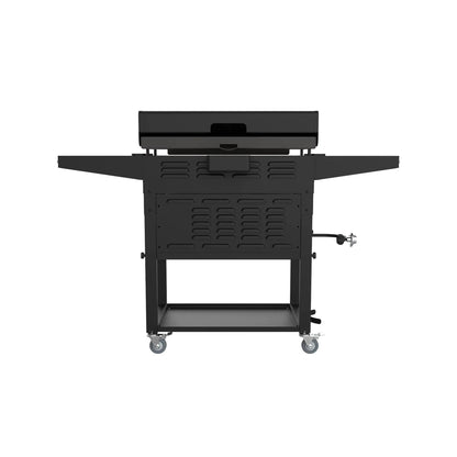 Clearance Sale,Blackstone 2-Burner 28" Griddle with Electric Air Fryer and Hood