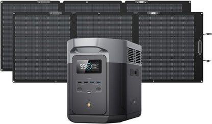 Portable Power Station Delta 2 Max – 2400W Solar Generator